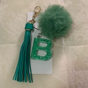 Letter B Keychain
